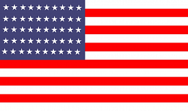Овальный ковер флаг США flag of USA