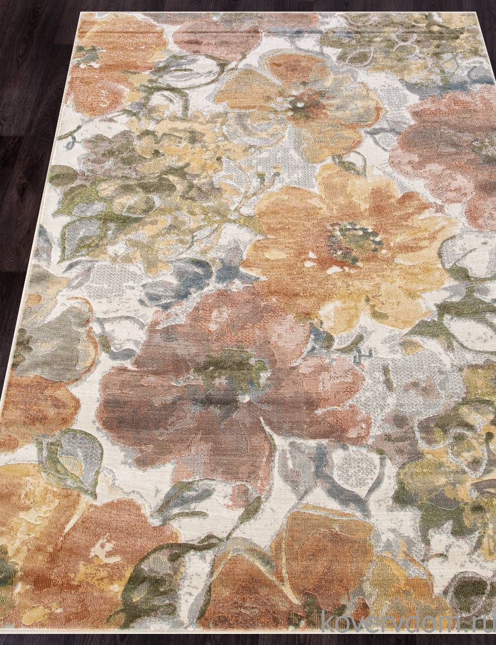 Ковер с цветами МАТРИКС 989806 6260 V