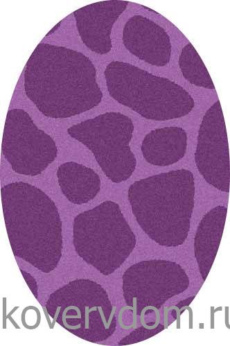 Ковер COMFORT SHAGGY 2 s616 LILAC-PURPLE Овал Ковер COMFORT SHAGGY 2 s616 LILAC-PURPLE Овал