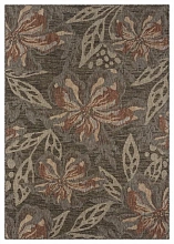 Ковер на кухню серый-циновка MARCA VЕ20A DARK BROWN