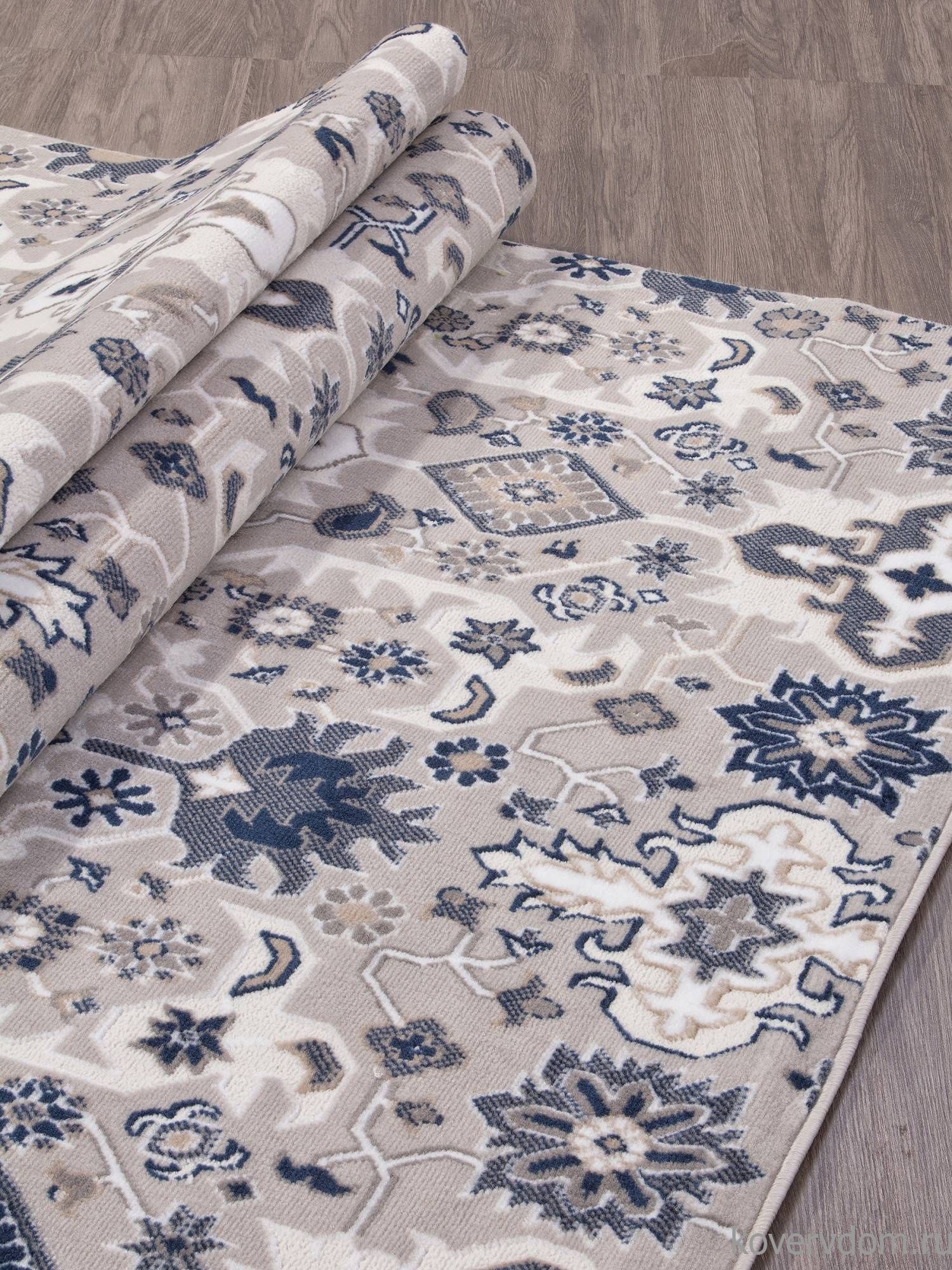 Ковер RICHI 8670 GRAY-BLUE Ковер RICHI 8670 GRAY-BLUE