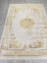 Ковер с бахромой ZARINA A064A CREAM / GOLD FDY