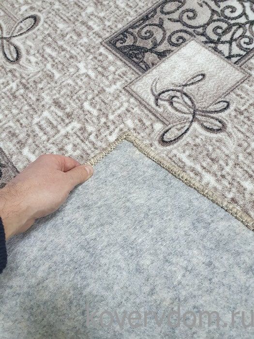 Ковер-палас АБСТРАКЦИЯ 1548-103 Серо-бежевый