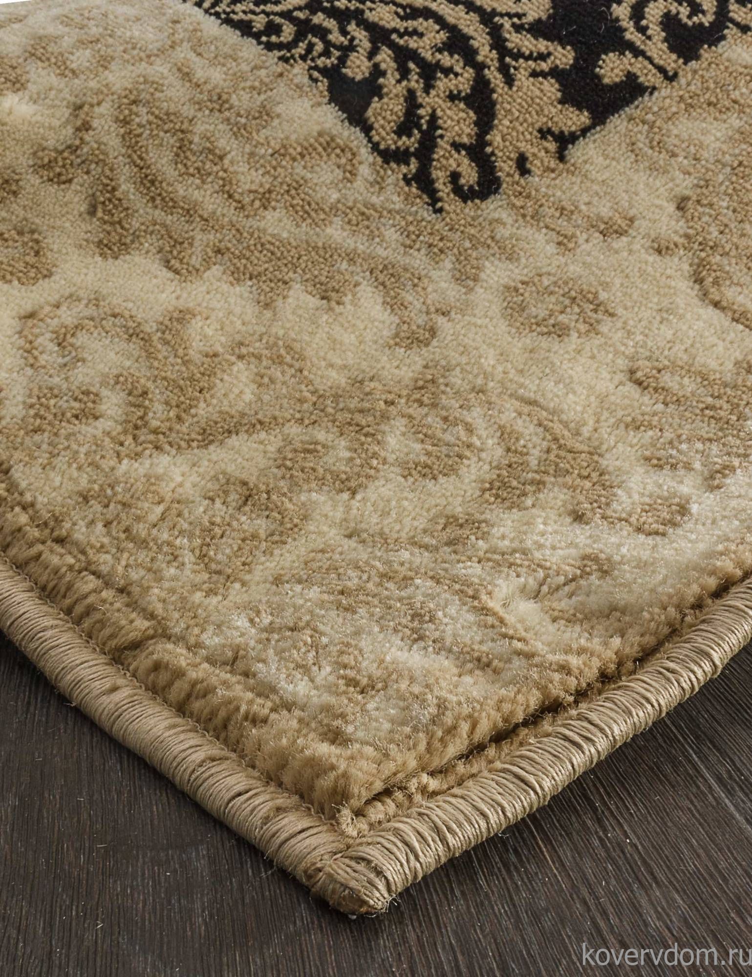 Ковер IZMIR D716 BLACK-BEIGE