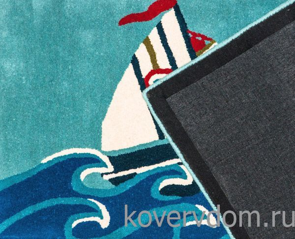 Детский ковер из хлопка DHLS-BOAT  