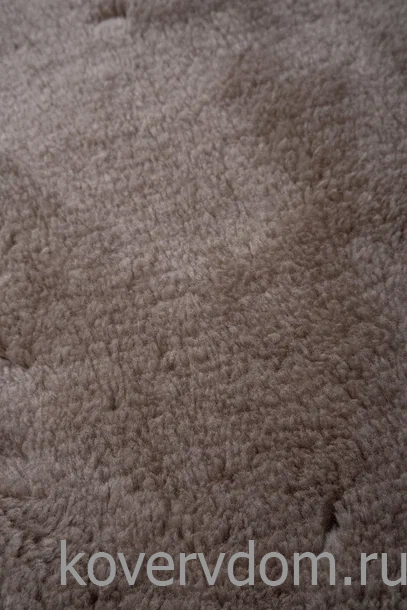 Ковер из искусственного меха Chic 1000A BROWN_3000 круг