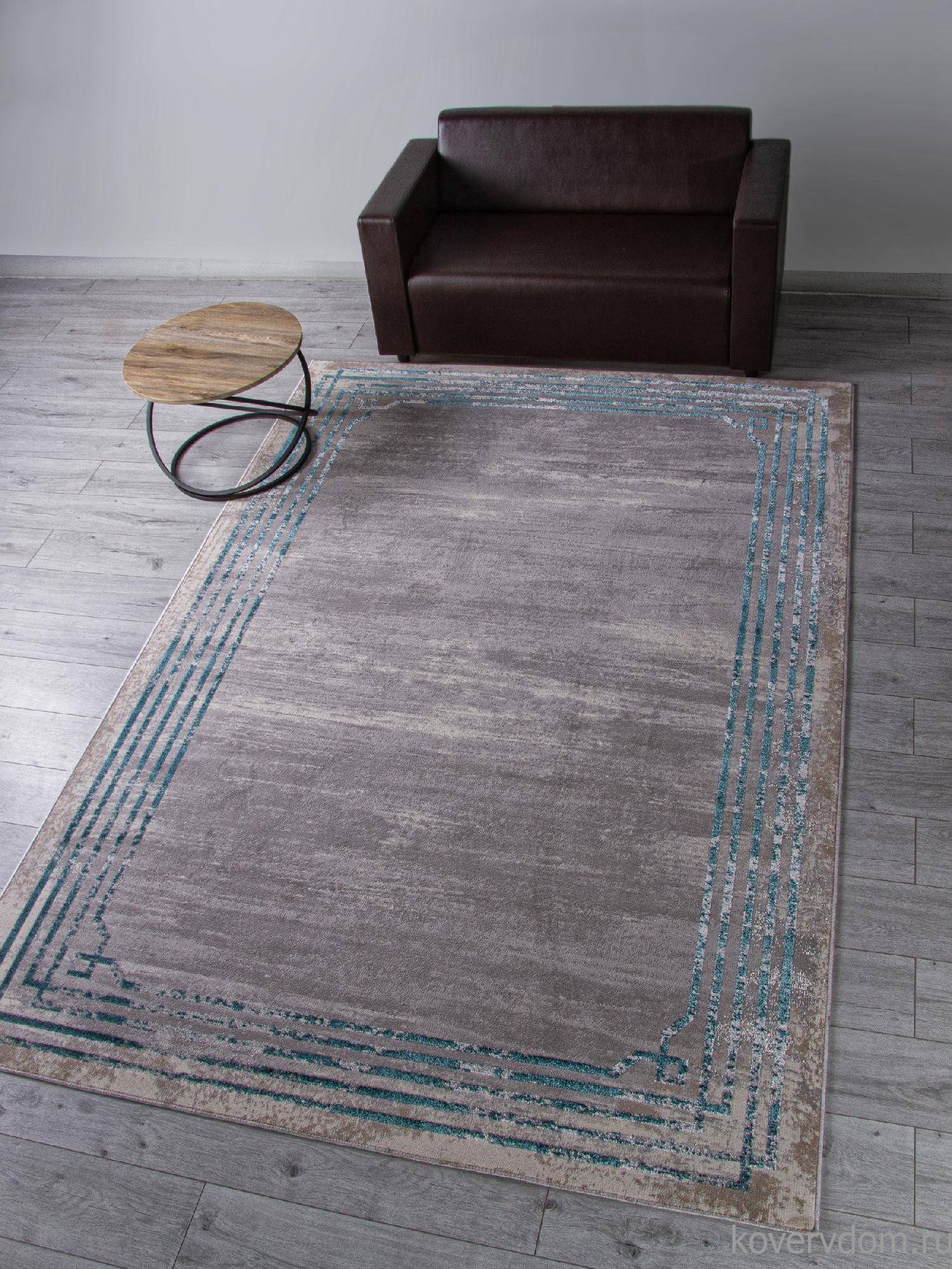 Ковер LIMAN F514 GRAY-BLUE