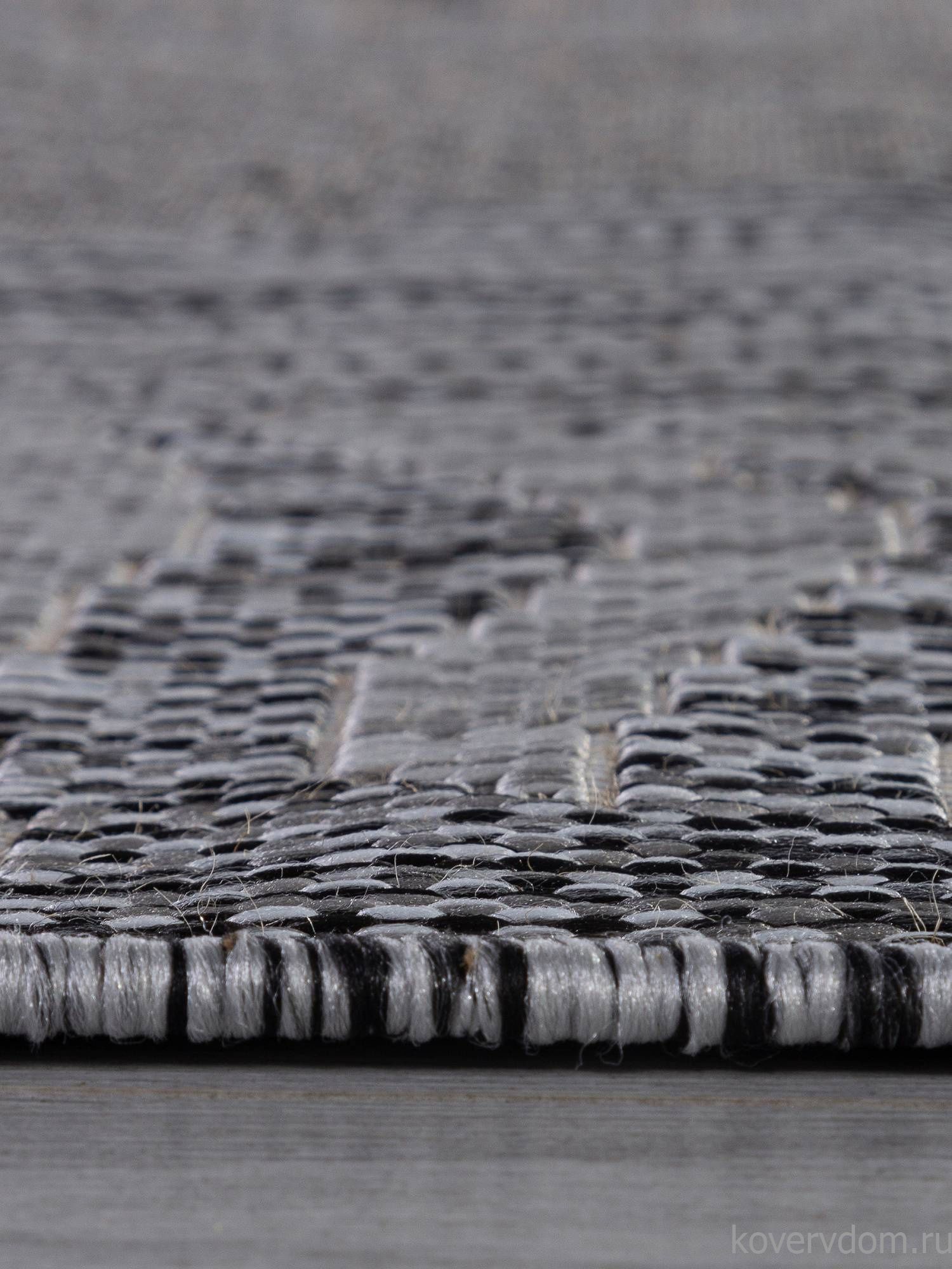 Ковер KAIR-A S132 DARK GRAY Овал