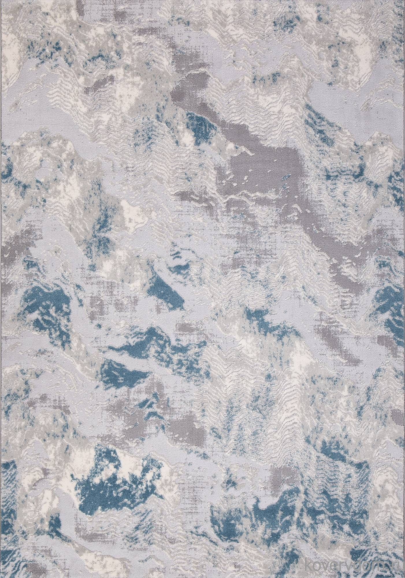 Ковер Valentino M018A D.GREY SHRINK / L.BLUE HEATSET