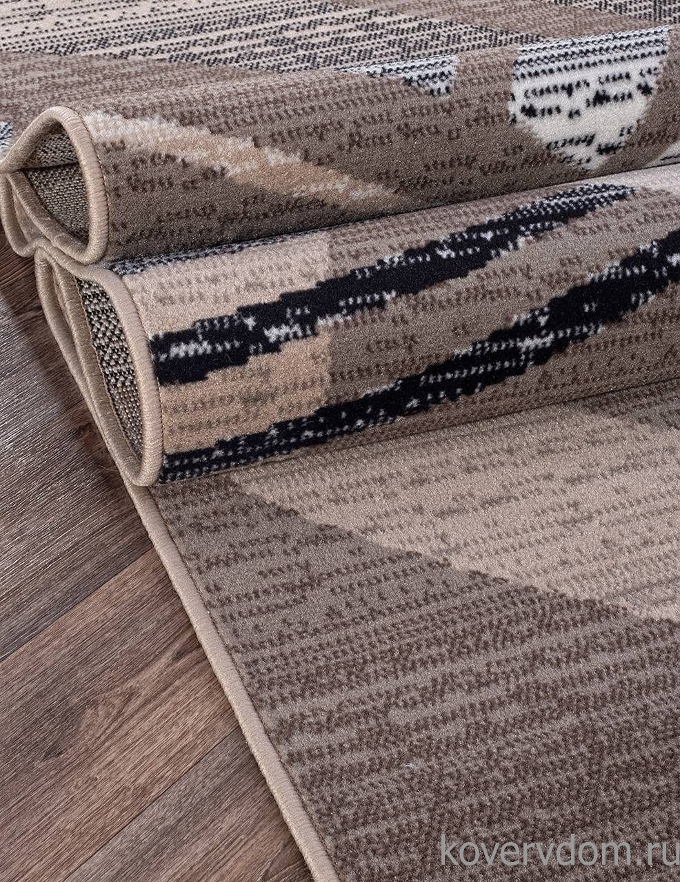 Ковер SIERRA d284 BEIGE-BROWN 2