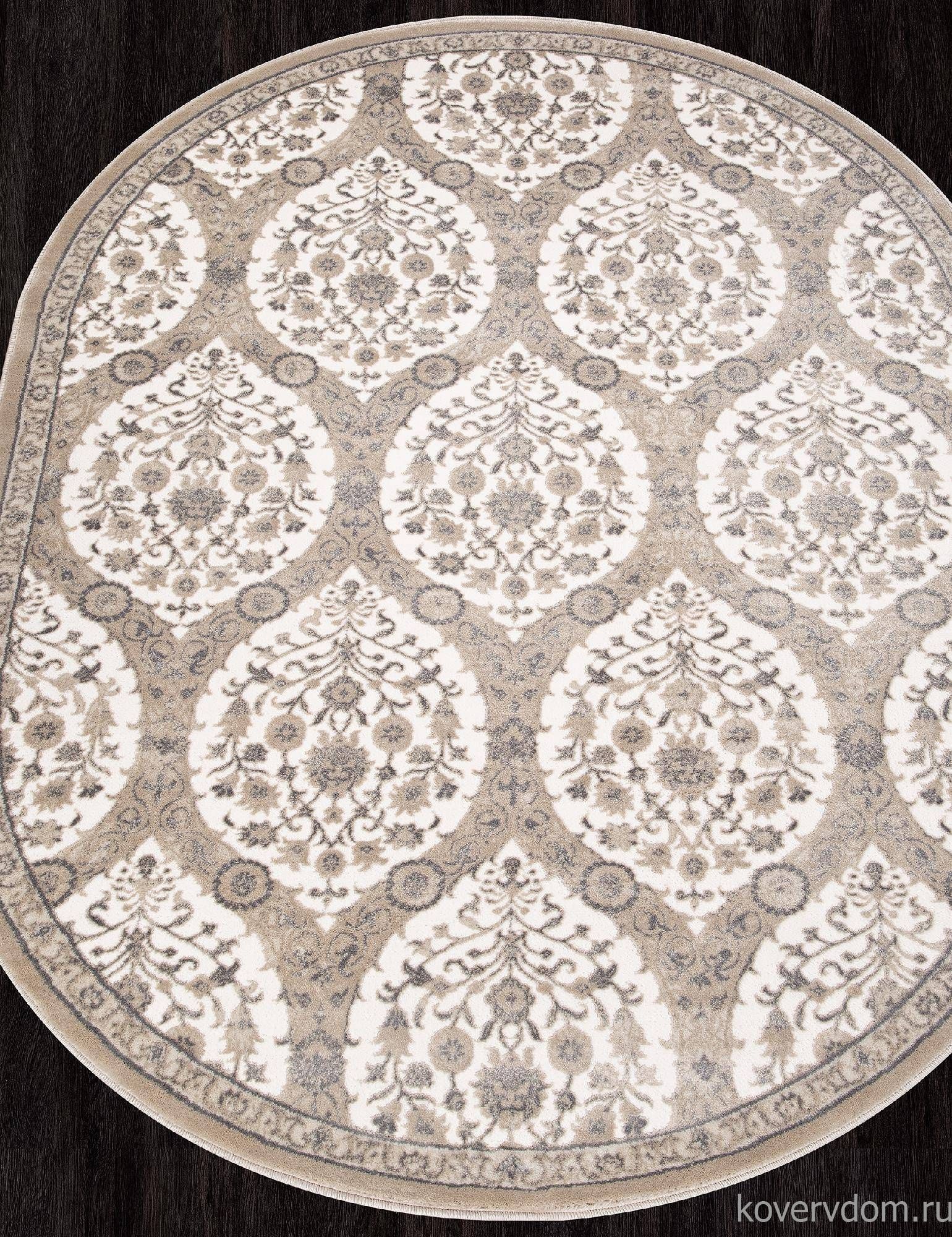 Ковер ATLANTIS D740 CREAM Овал Ковер ATLANTIS D740 CREAM Овал