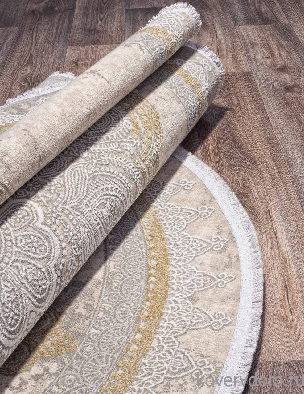 Ковер ATLAS 9306 BEIGE / BEIGE Овал