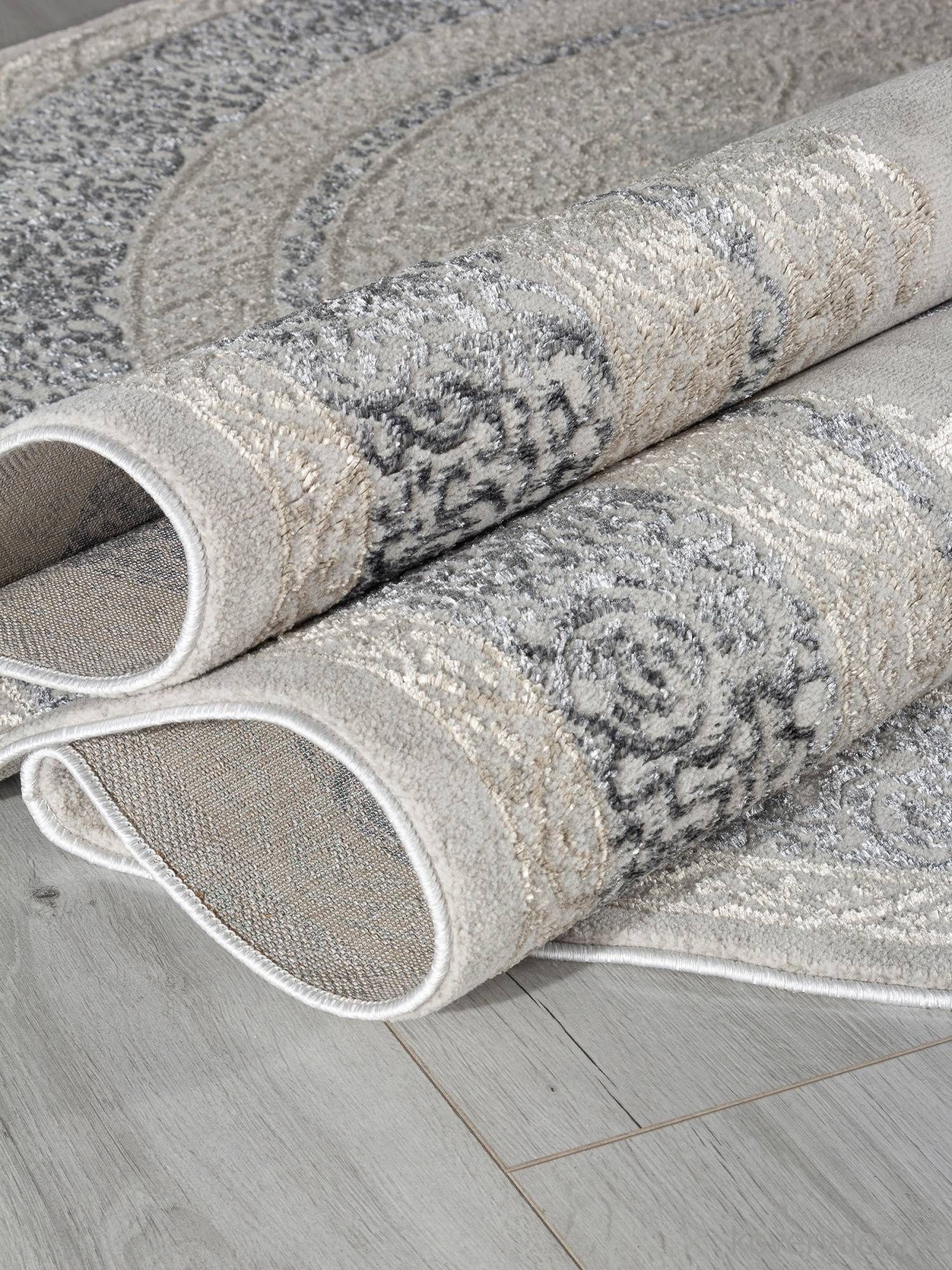 Ковер SAFARI 02781A BEIGE / GREY Овал