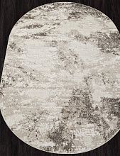 Ковер в гостиную серый SIMIRA F219 BEIGE Овал