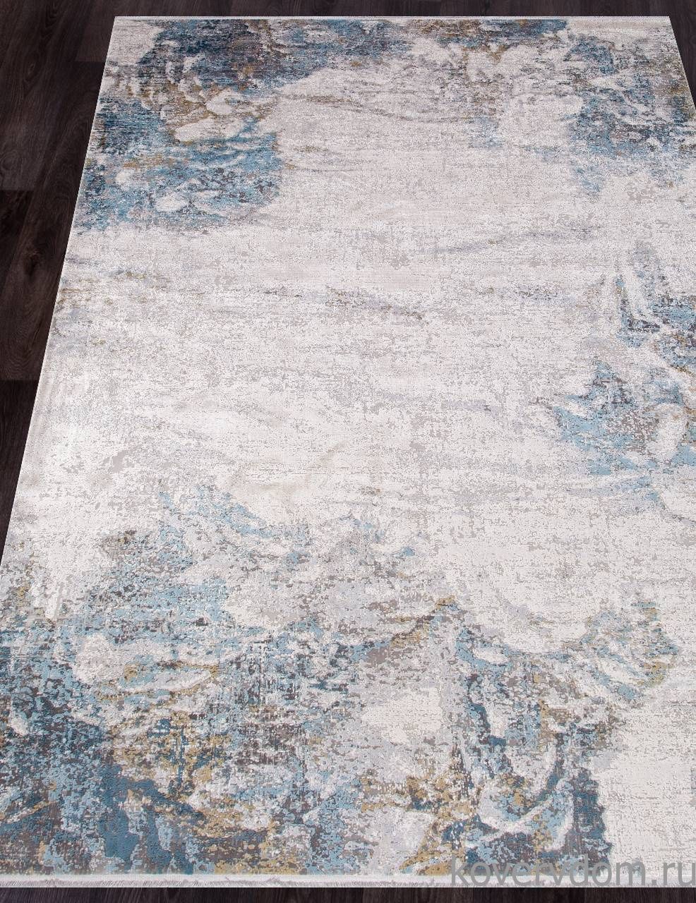 Ковер OLIMPOS M456B CREAM / BLUE