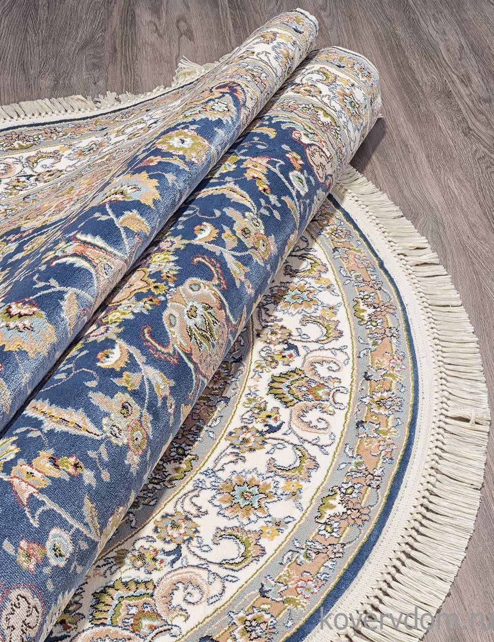 Ковер ARAVIA D158 NAVY Овал Ковер ARAVIA D158 NAVY Овал