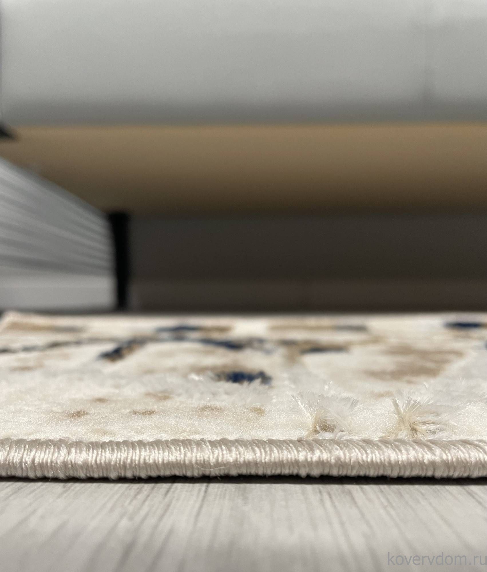 Ковер ANTEP O1700 665 CREAM / VIZON Овал Ковер ANTEP O1700 665 CREAM / VIZON Овал