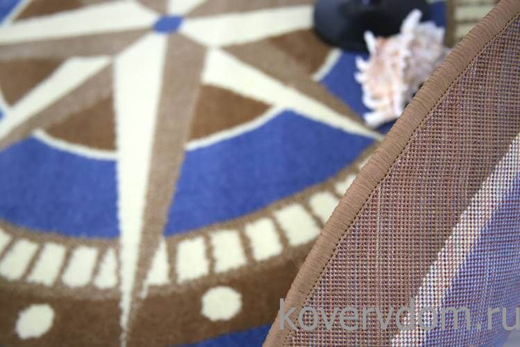 Ковер Морской КРУГ