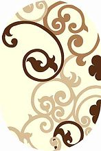 Ковер SUNRISE v805 LIGHT CREAM Овал