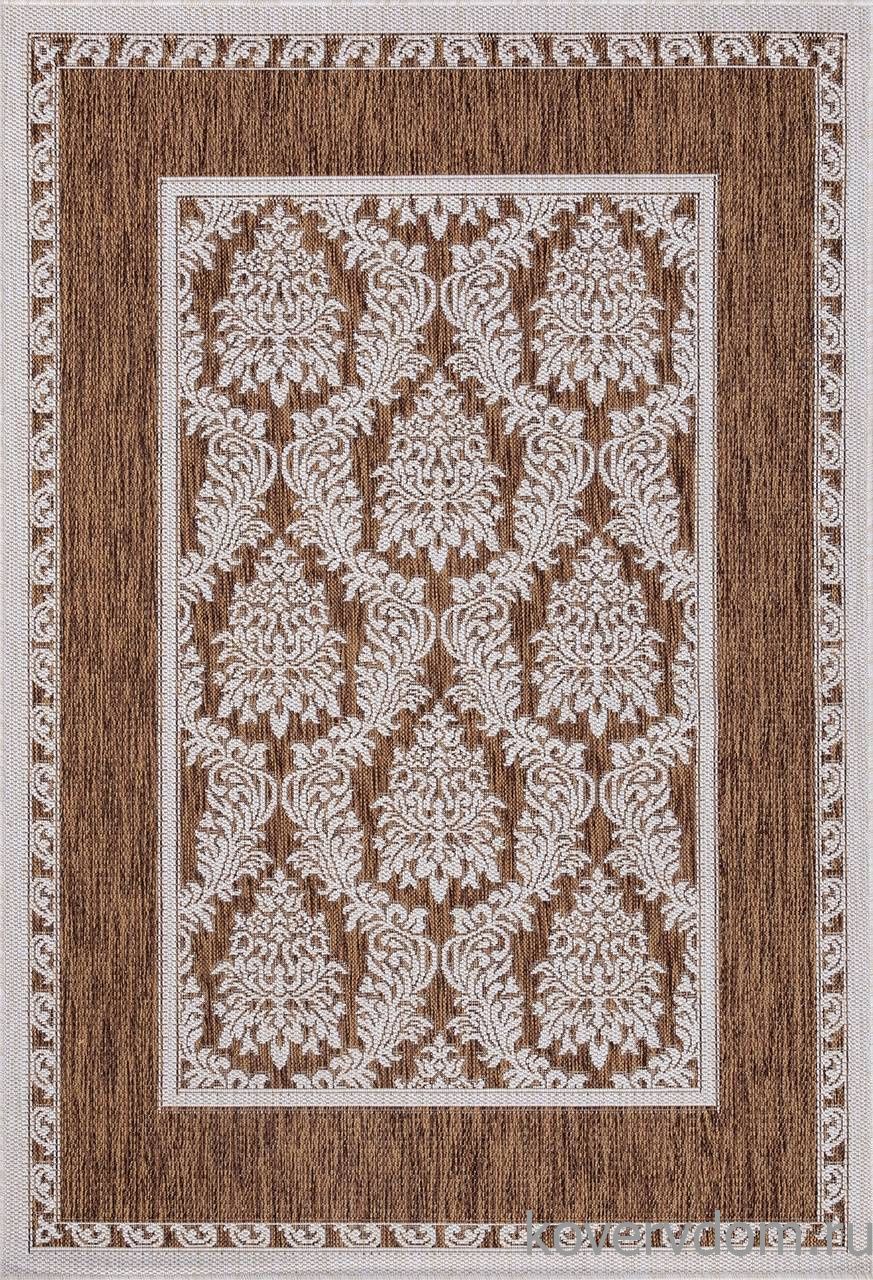 Ковер циновка VEGAS S001 BROWN-CREAM Ковер циновка VEGAS S001 BROWN-CREAM