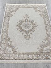 Круглый ковер MOSSO 27236A CREAM / BLUE